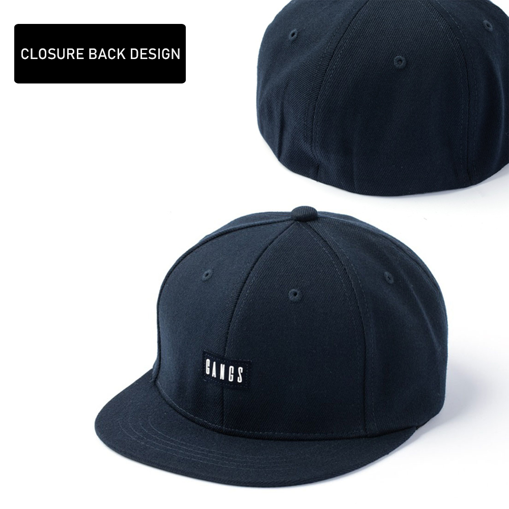 Baseball Cap Structured - GANGS Full Stretch Flex Closed Fitted