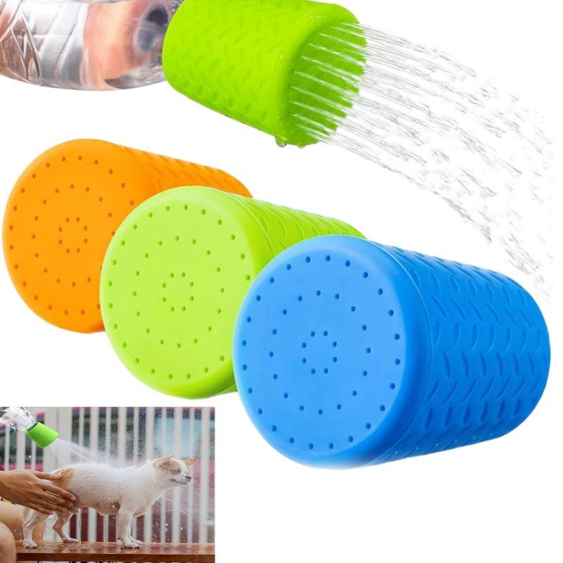 Swim Hat Silicone - Einfach zu Reinigender Tragbarer Haustier-Badesprinkler Silikon-Flaschendeckel