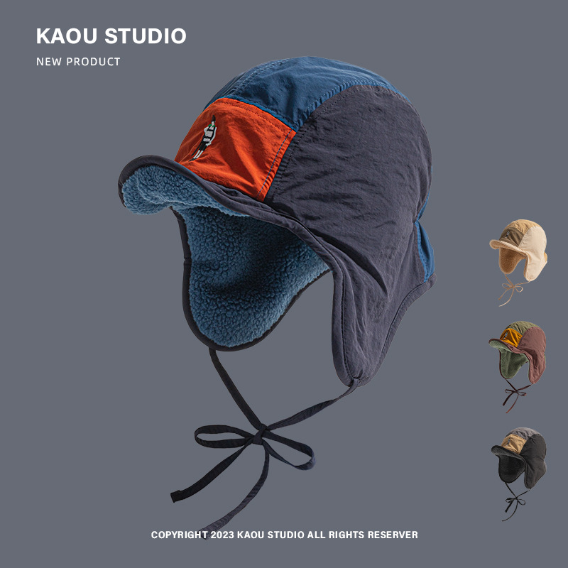 Corduroy Cap 5 Panel - Japanischen Stil Retro 5-Panel Farbe Passenden