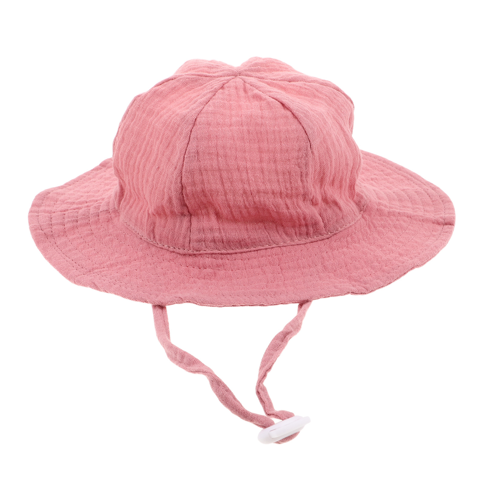 Bucket Hat Cotton - Kleinkind-Sonnenhut aus Baumwolle im Bucket-Stil, atmungsaktiv,