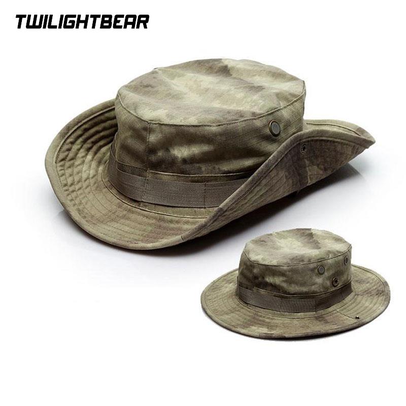 Boonie Hat Tactical - Top Qualität Verdicken Camouflage Boonie Hut