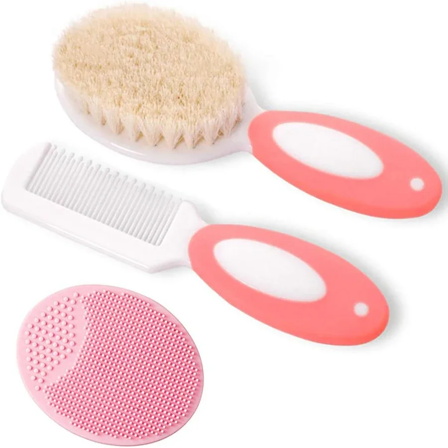 Swim Hat Silicone - Baby Haar bürste Set für Neugeborene
