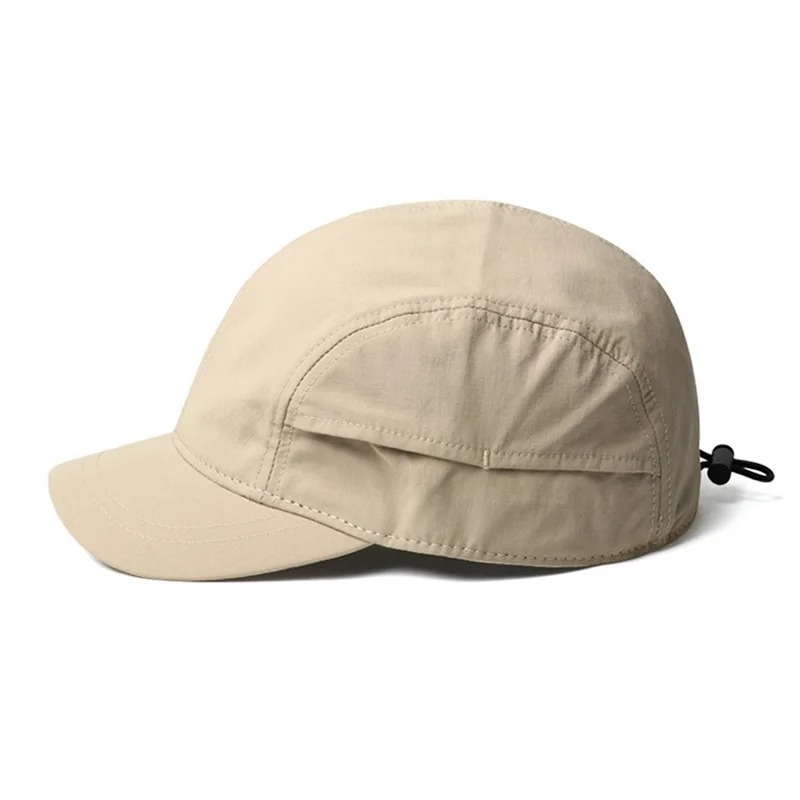 Baseball Cap Structured - Einfarbige Baseballkappe mit kurzer Krempe, leicht,