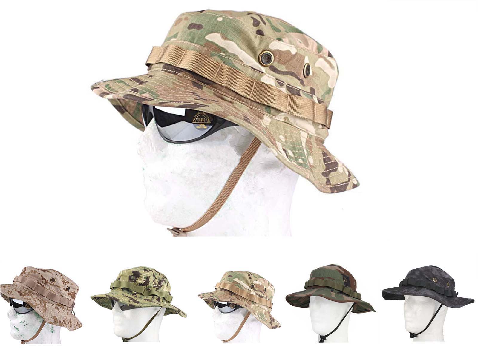Boonie Hat Tactical - Emersongear EM8740 Taktischer Boonie-Hut, Kampf-Eimerhut mit