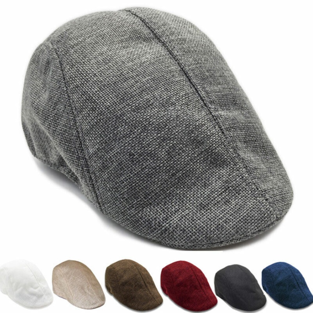 Dad Hat Cotton - Peaky Newsboy Golf Driving Hat Caps