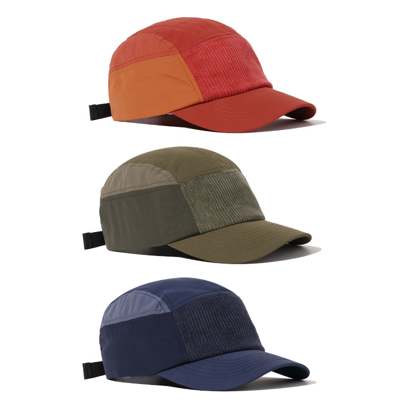 Corduroy Cap 5 Panel - Unisex leichte 5-Panel-Baseballkappe, Trucker-Mütze für alle