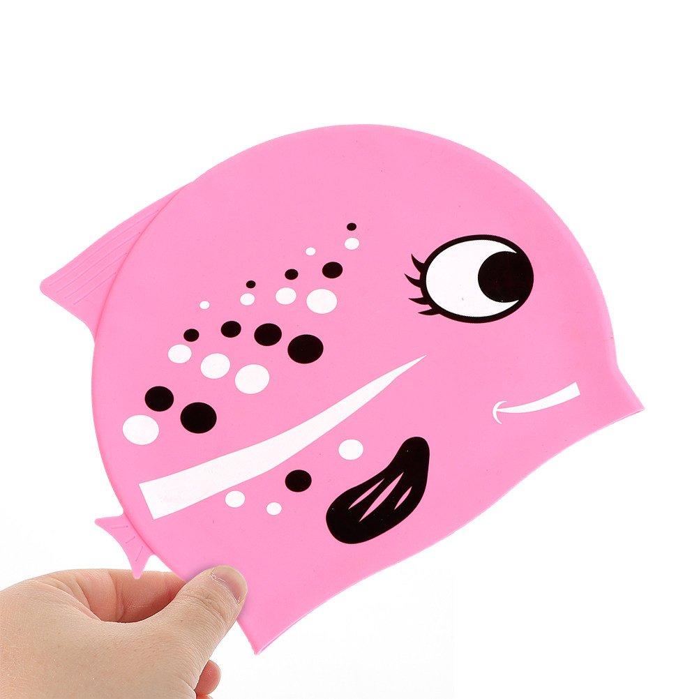 Swim Hat Silicone - 2 Stück Silikon-Badekappe für Kinder, niedliches