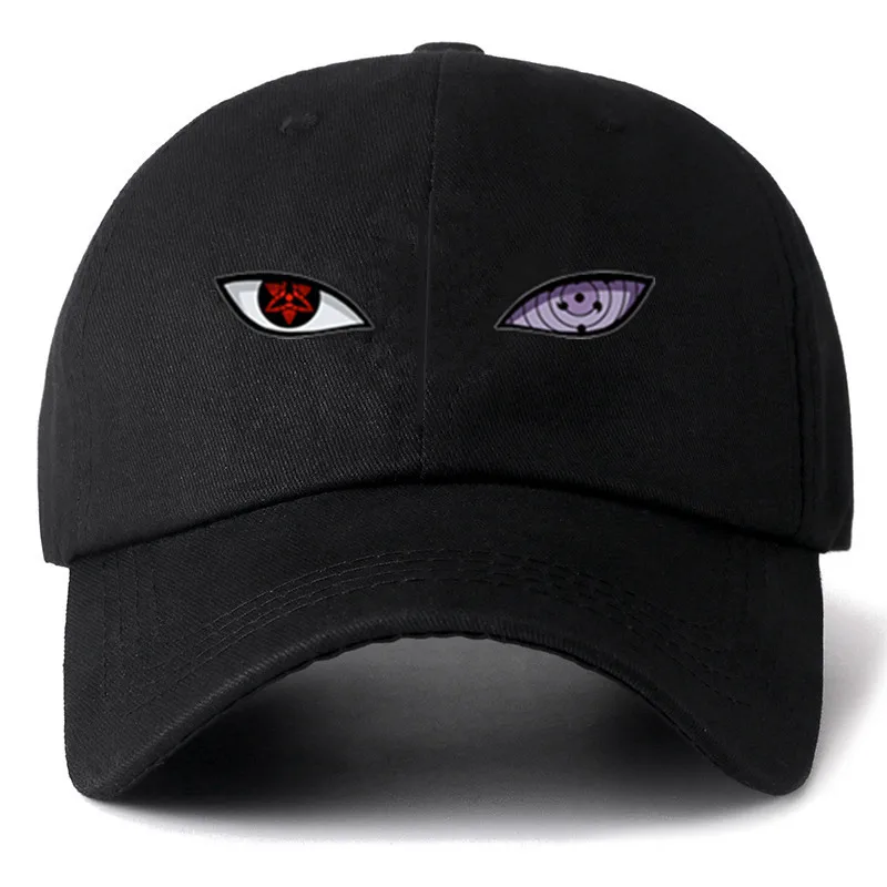 Dad Hat Cotton - Hochwertige Anime Eyes Snapback Cap Baumwoll-Baseballkappe