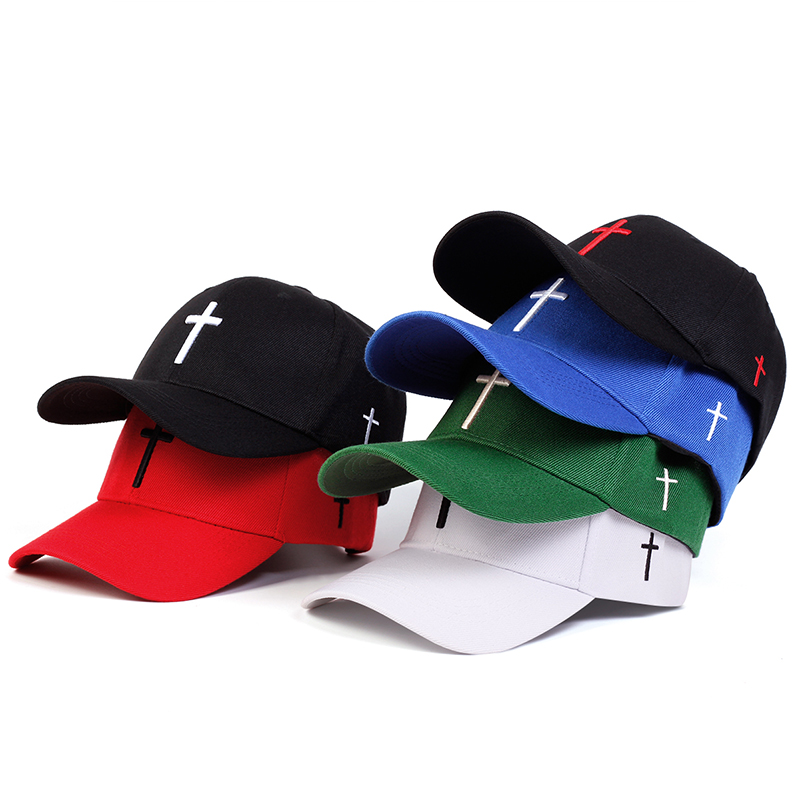 Golf Cap Dad - Unisex Kreuz Stickerei Baseball kappe verstellbare