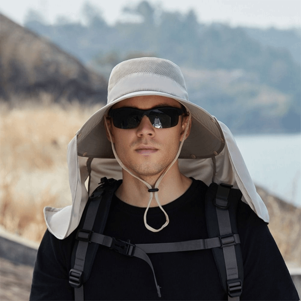 Bucket Hat Cotton - Modischer Stoff-Sonnenhut für Herren mit großer