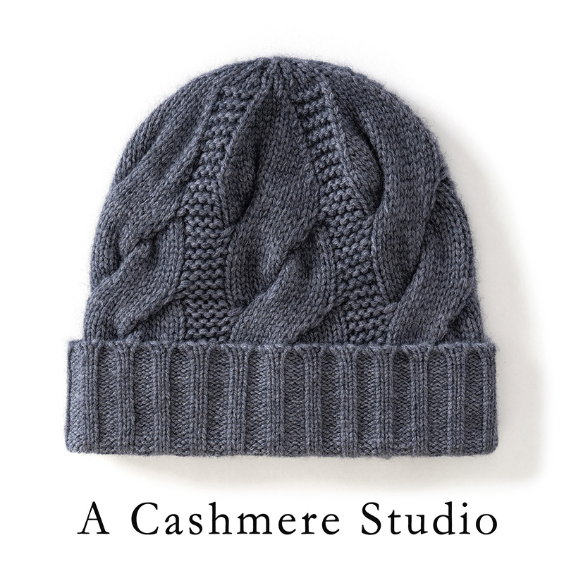 Beanie Cuffed Knit - Winter Neue frauen Reinem Kaschmir Outdoor
