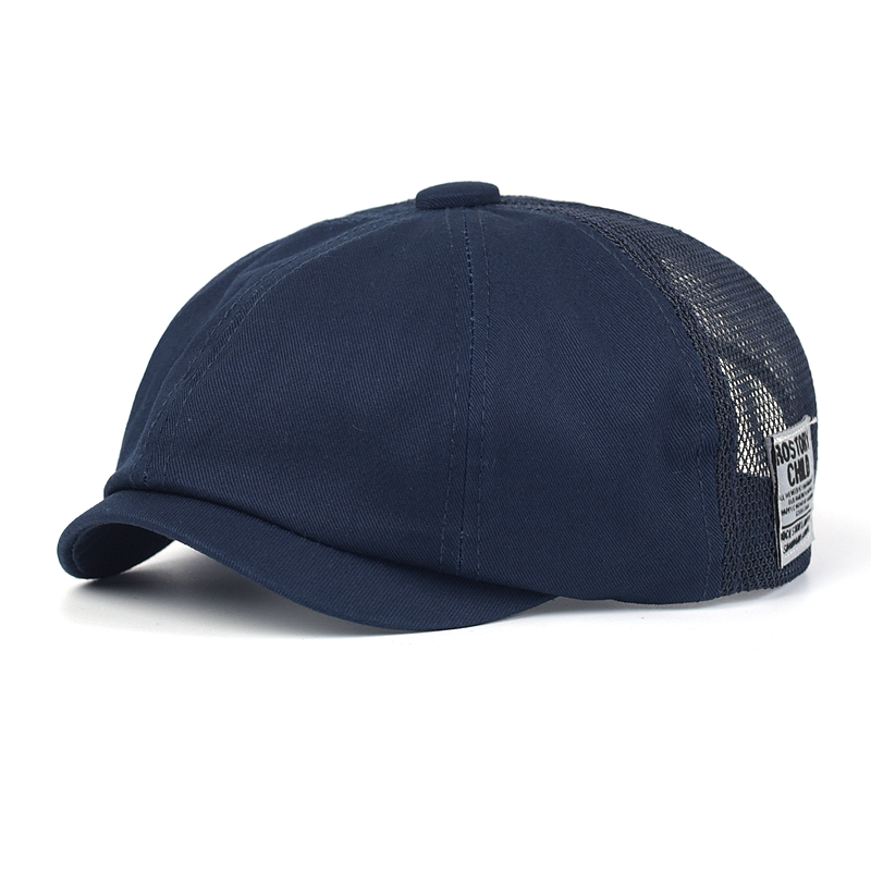 Newsboy Cap Ivy - Mesh Zeitungsjunge Mütze Sommer Atmungsaktive Baumwolle