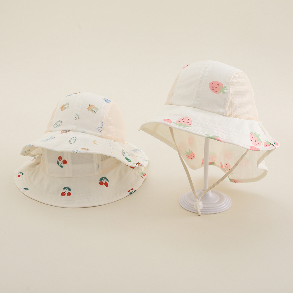 Visor Sun Hat - Sommer-Baby-Strandhut, atmungsaktiver Mesh-Sonnenschutz für Kinder, Jungen