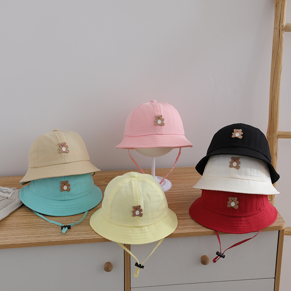 Bucket Hat Cotton - Kinder Sonnenschutz Outdoor Freizeitkappe 48-50cm Frühling