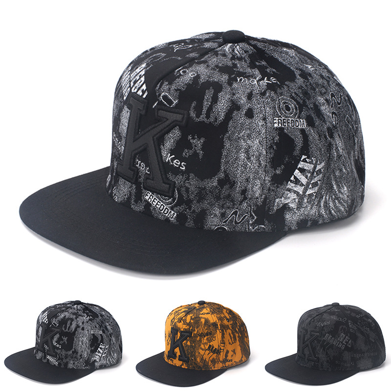 Snapback Hat Flat - K Brief Hip Hop Baseball mützen