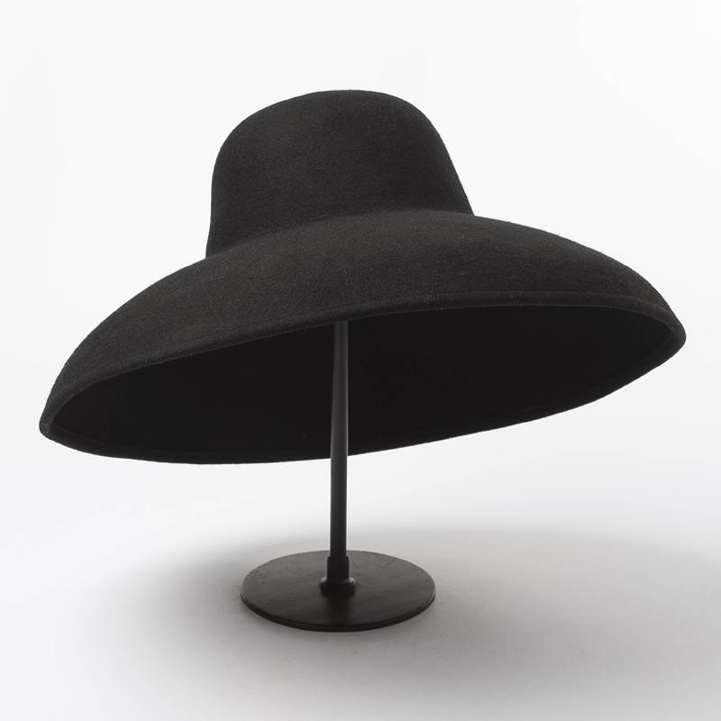Klassische Große Breite Krempe – Fedora Hat Wool Bewertung und Preis