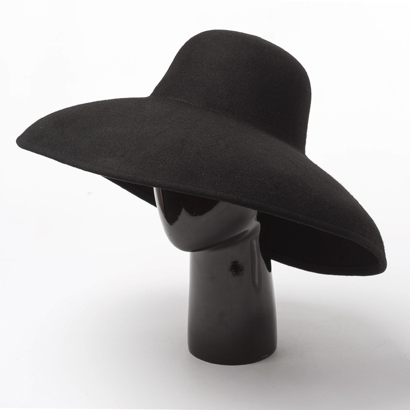Klassische Große Breite Krempe – Fedora Hat Wool Bewertung und Preis