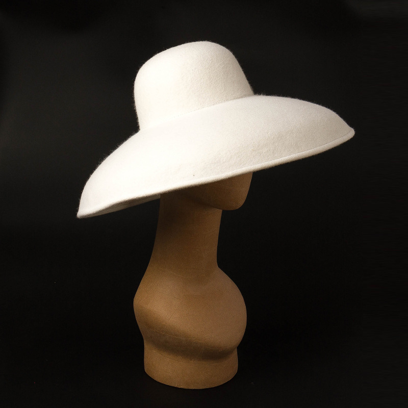 Klassische Große Breite Krempe – Fedora Hat Wool Bewertung und Preis
