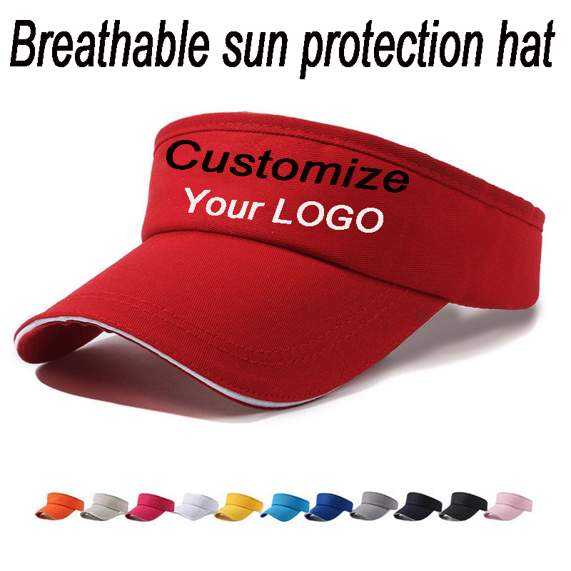Individuelles Logo Leere Sonne – Visor Sun Hat Bewertung und Preis