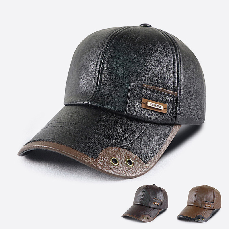 Retro PU-Leder Baseballkappe f – Baseball Cap Structured Bewertung und Preis