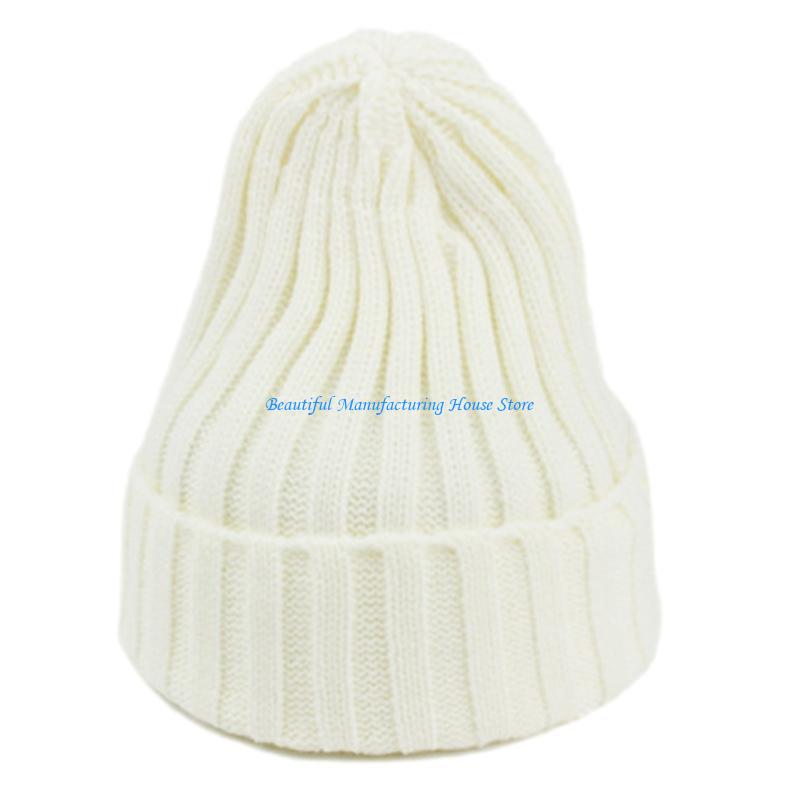 E56A Unisex Winter-Rippstrick- – Beanie Cuffed Knit Bewertung und Preis