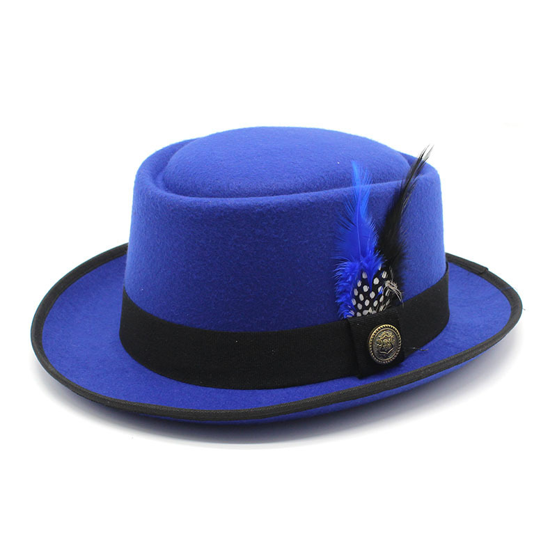 Vintage Schweine fleisch Kuche – Fedora Hat Wool Bewertung und Preis