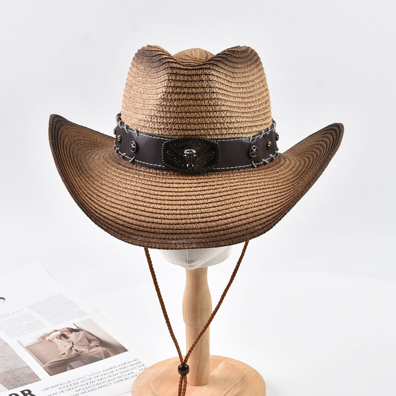 Sommerlicher Western-Cowboy-St – Cowboy Hat Straw Bewertung und Preis