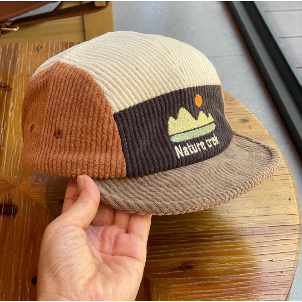 5-Panel-Kurzschirmkappe für He – Corduroy Cap 5 Panel Bewertung und Preis