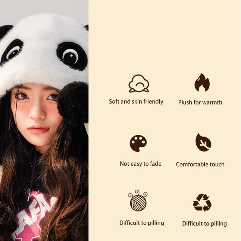 Panda-Ohrenmütze, Panda-Ohrenk – Trapper Hat Ear Flap Bewertung und Preis