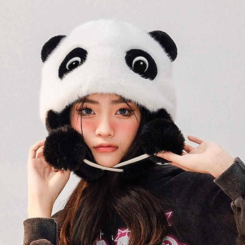 Panda-Ohrenmütze, Panda-Ohrenk – Trapper Hat Ear Flap Bewertung und Preis