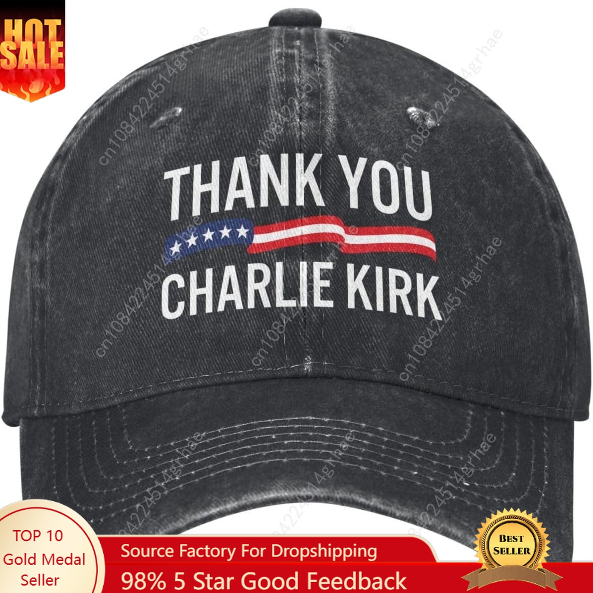 Trewrdt Thank You Charlie Kirk – Dad Hat Cotton Bewertung und Preis