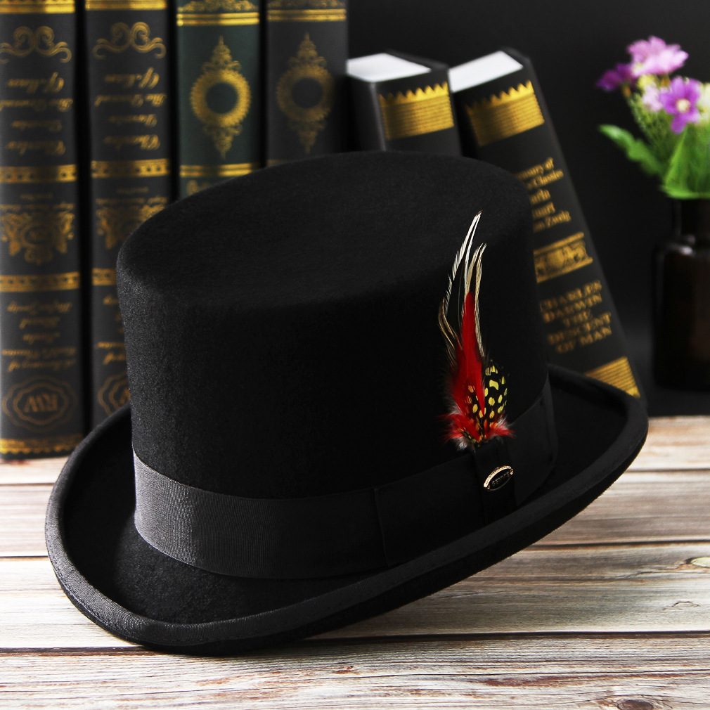 Neue Männer Hut 100% Wolle Fed – Fedora Hat Wool Bewertung und Preis