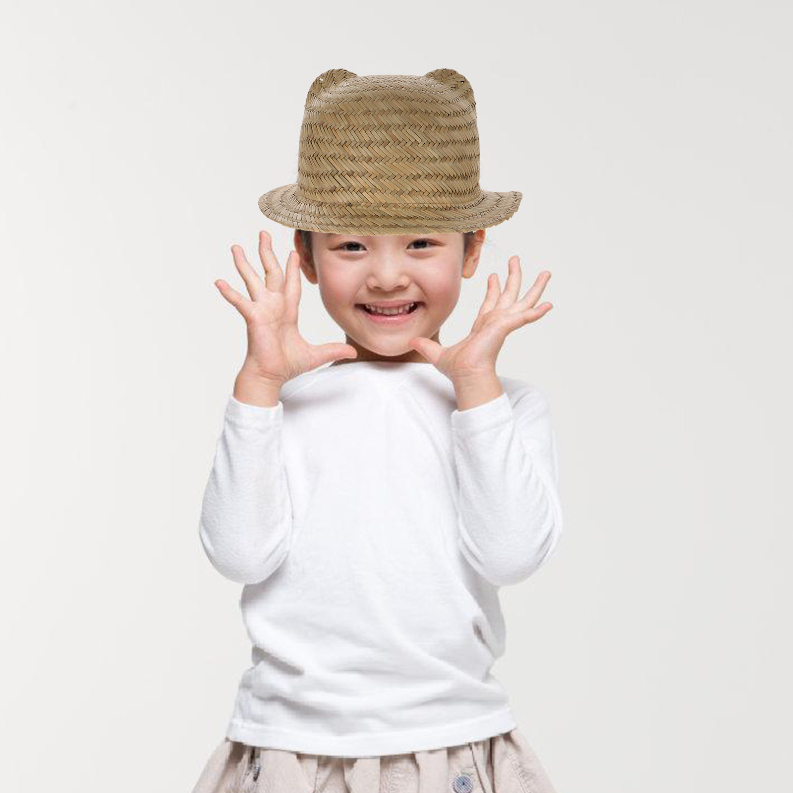 Kinder-Sonnenhut aus Stroh mit – Sun Hat Wide Brim Bewertung und Preis