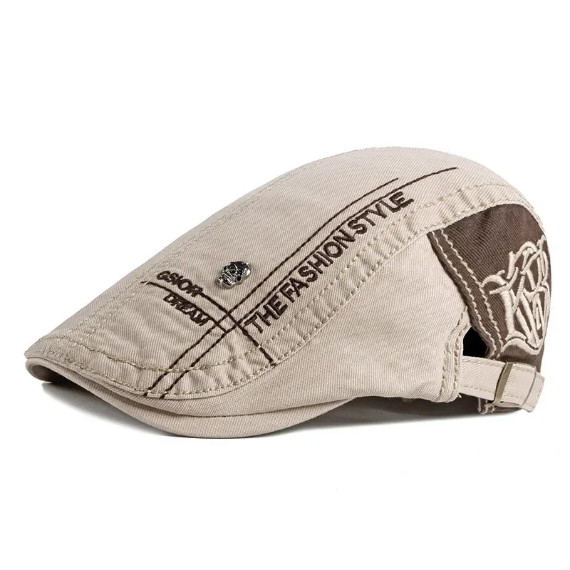 Unisex Schädel Buchstaben News – Newsboy Cap Ivy Bewertung und Preis