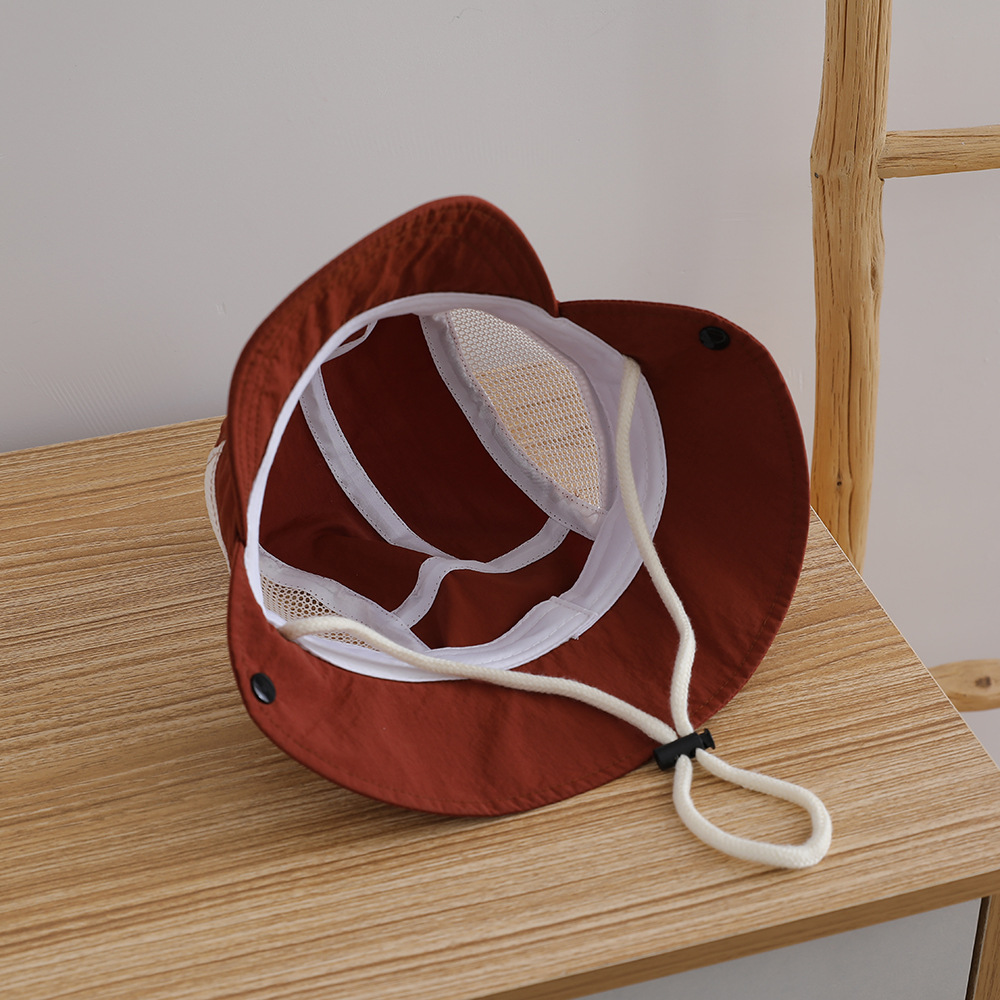 Buchstaben-Bestickter Baby-Son – Bucket Hat Cotton Bewertung und Preis