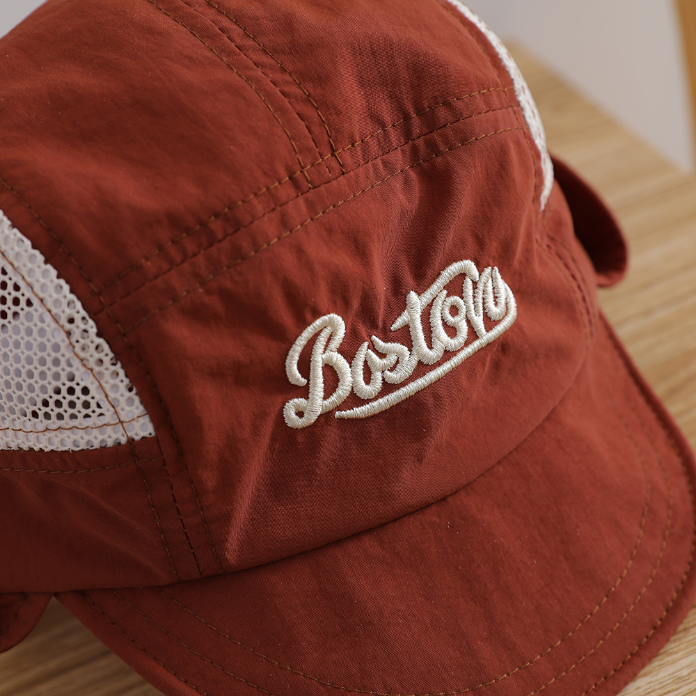 Buchstaben-Bestickter Baby-Son – Bucket Hat Cotton Bewertung und Preis