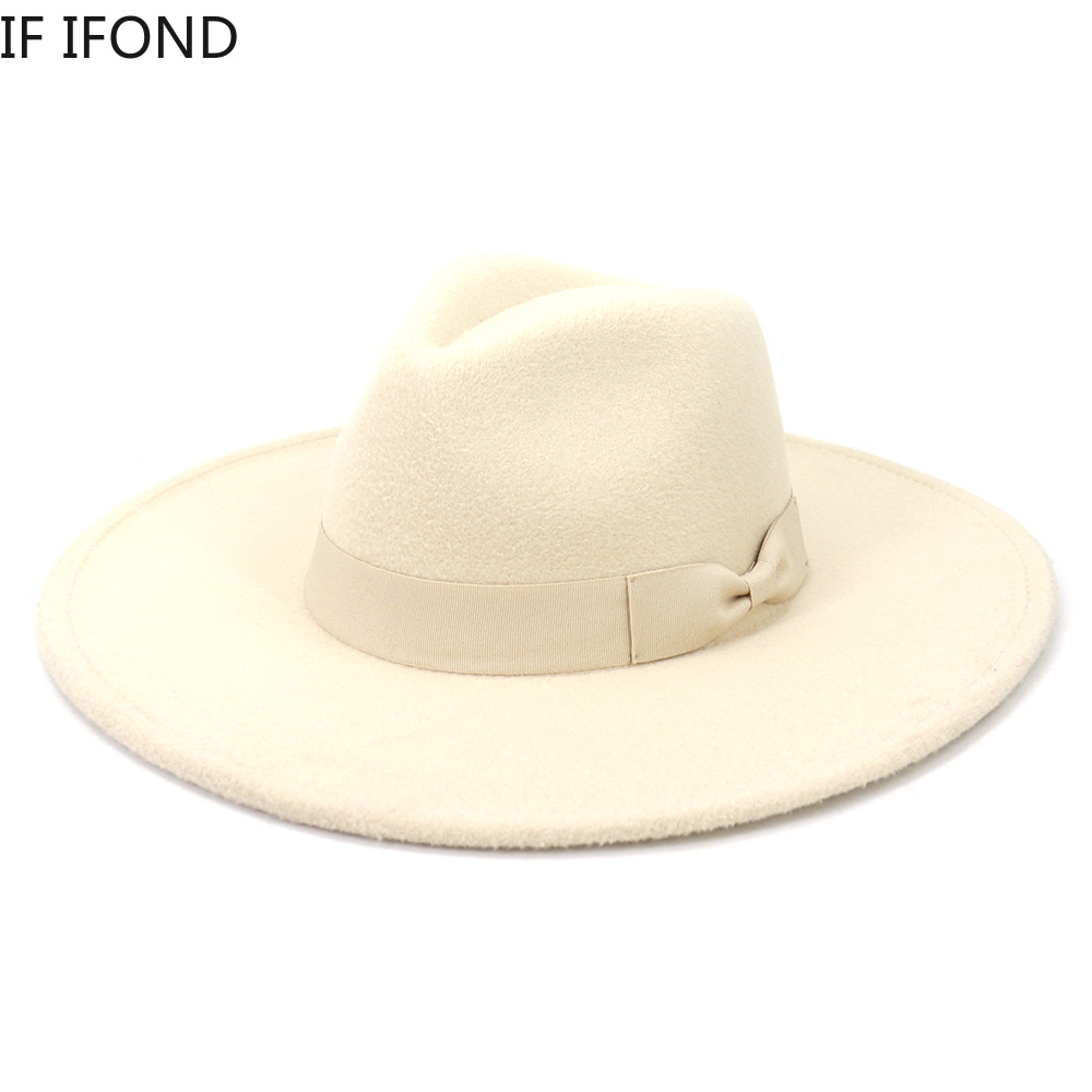Große breite Krempe für Damen, – Fedora Hat Wool Bewertung und Preis