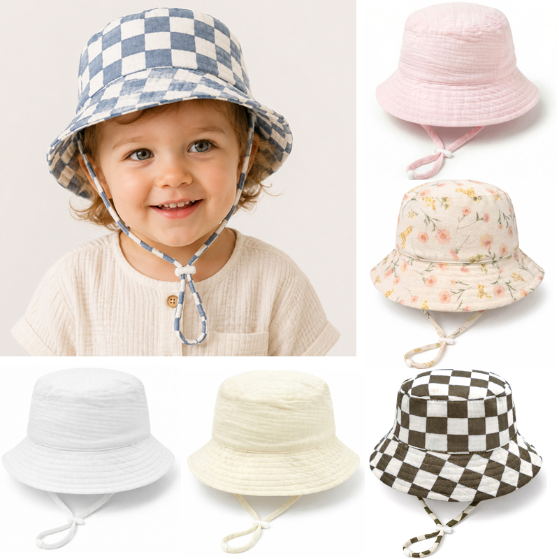 Musselin-Baby-Sommerhut, verst – Bucket Hat Cotton Bewertung und Preis