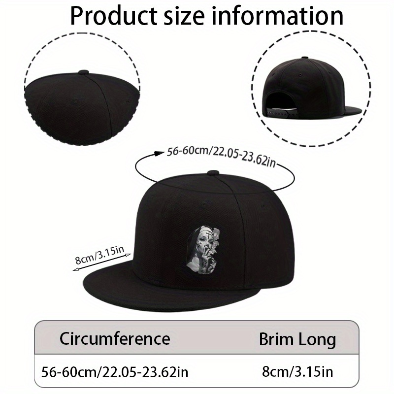 Modische Baseballkappe mit fla – Snapback Hat Flat Bewertung und Preis