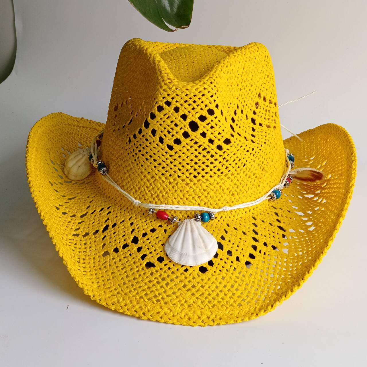 Hellgelbe Cowboy-Strohhüte für – Cowboy Hat Straw Bewertung und Preis