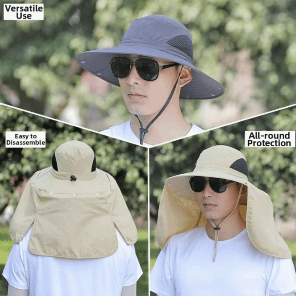 Modischer Stoff-Sonnenhut für  – Visor Sun Hat Bewertung und Preis