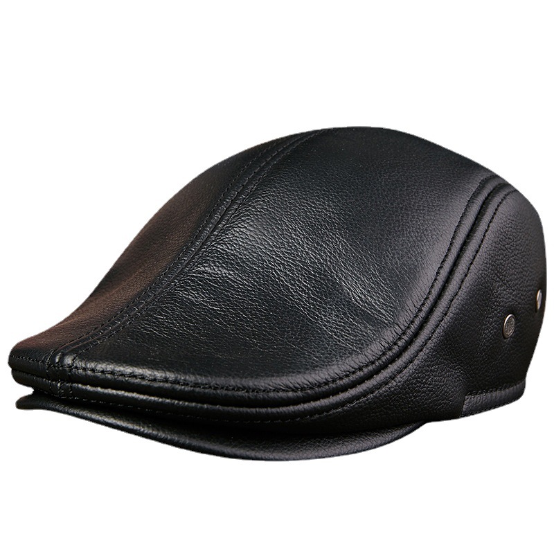 Echtes Rindsleder Herren Baske – Baseball Cap Structured Bewertung und Preis