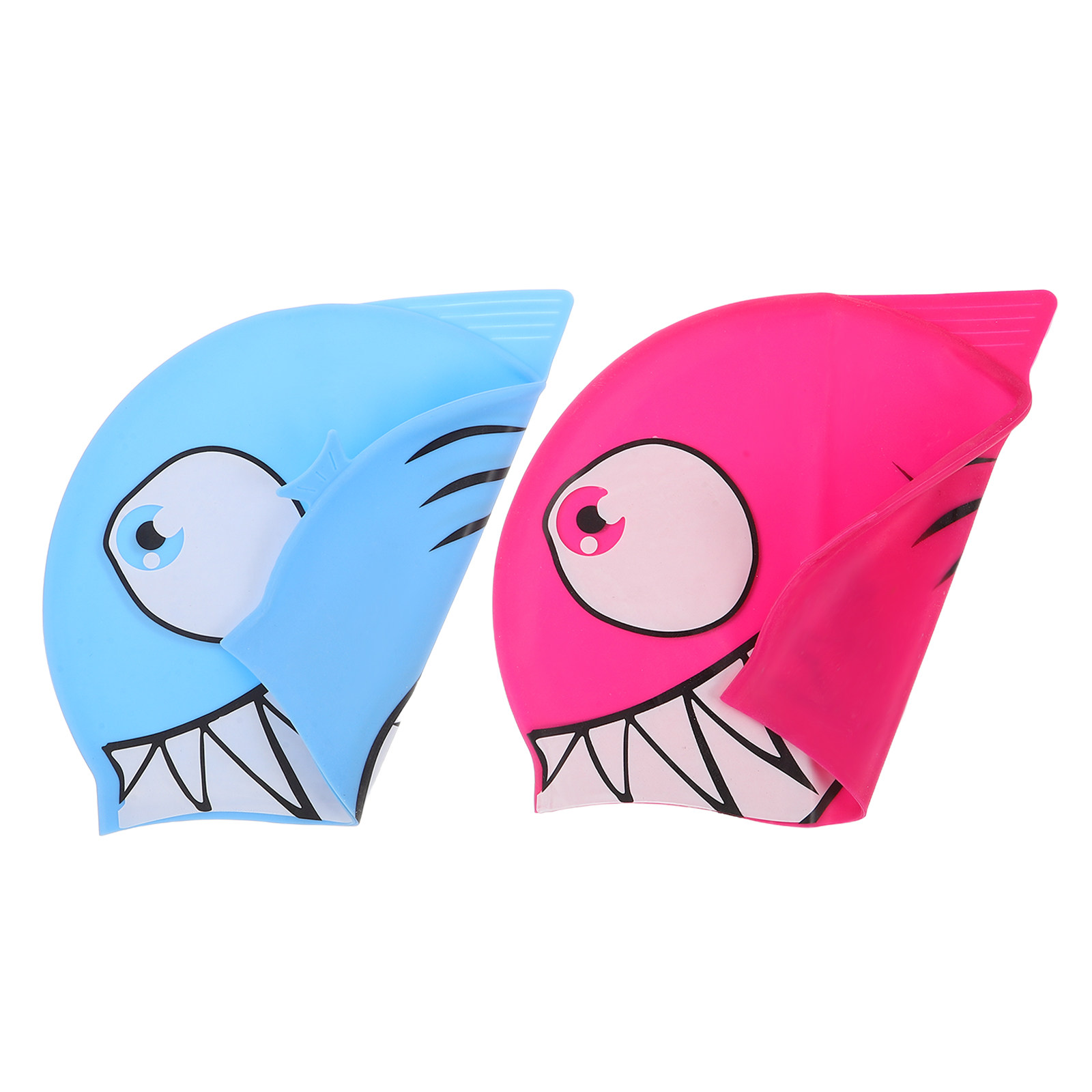 2 Stück Silikon-Badekappe mit  – Swim Hat Silicone Bewertung und Preis