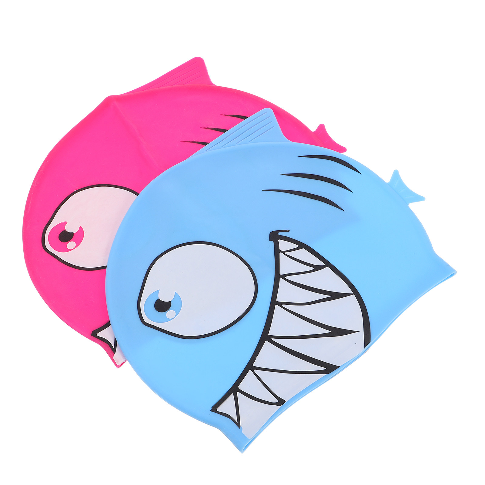 2 Stück Silikon-Badekappe mit  – Swim Hat Silicone Bewertung und Preis