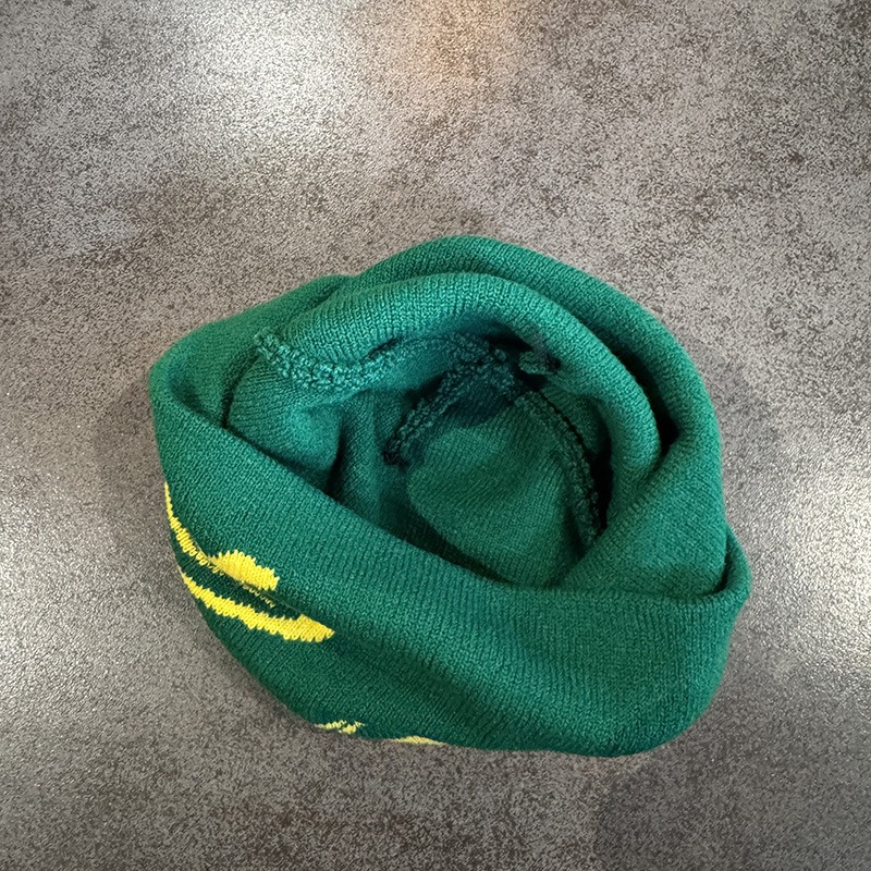 Beanie mit Baumfrosch-Aufdruck – Beanie Cuffed Knit Bewertung und Preis