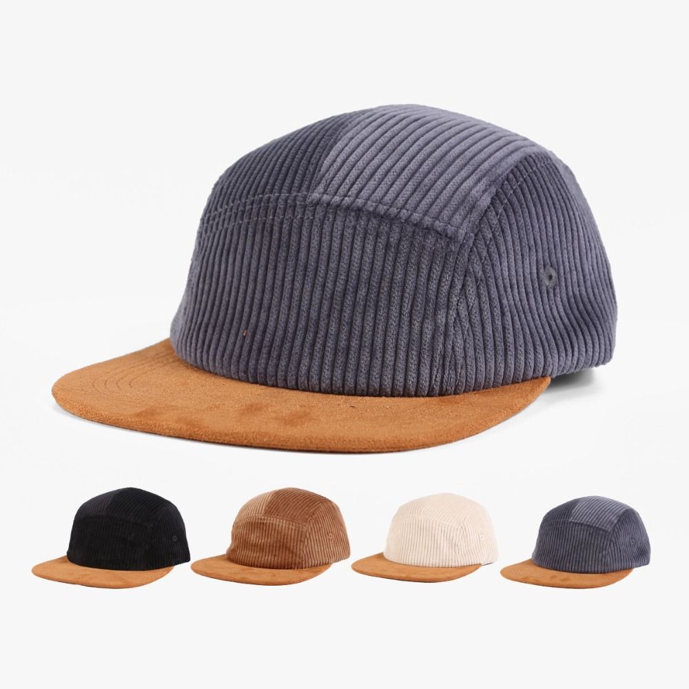 Vielseitige Retro-Baseballkapp – Corduroy Cap 5 Panel Bewertung und Preis