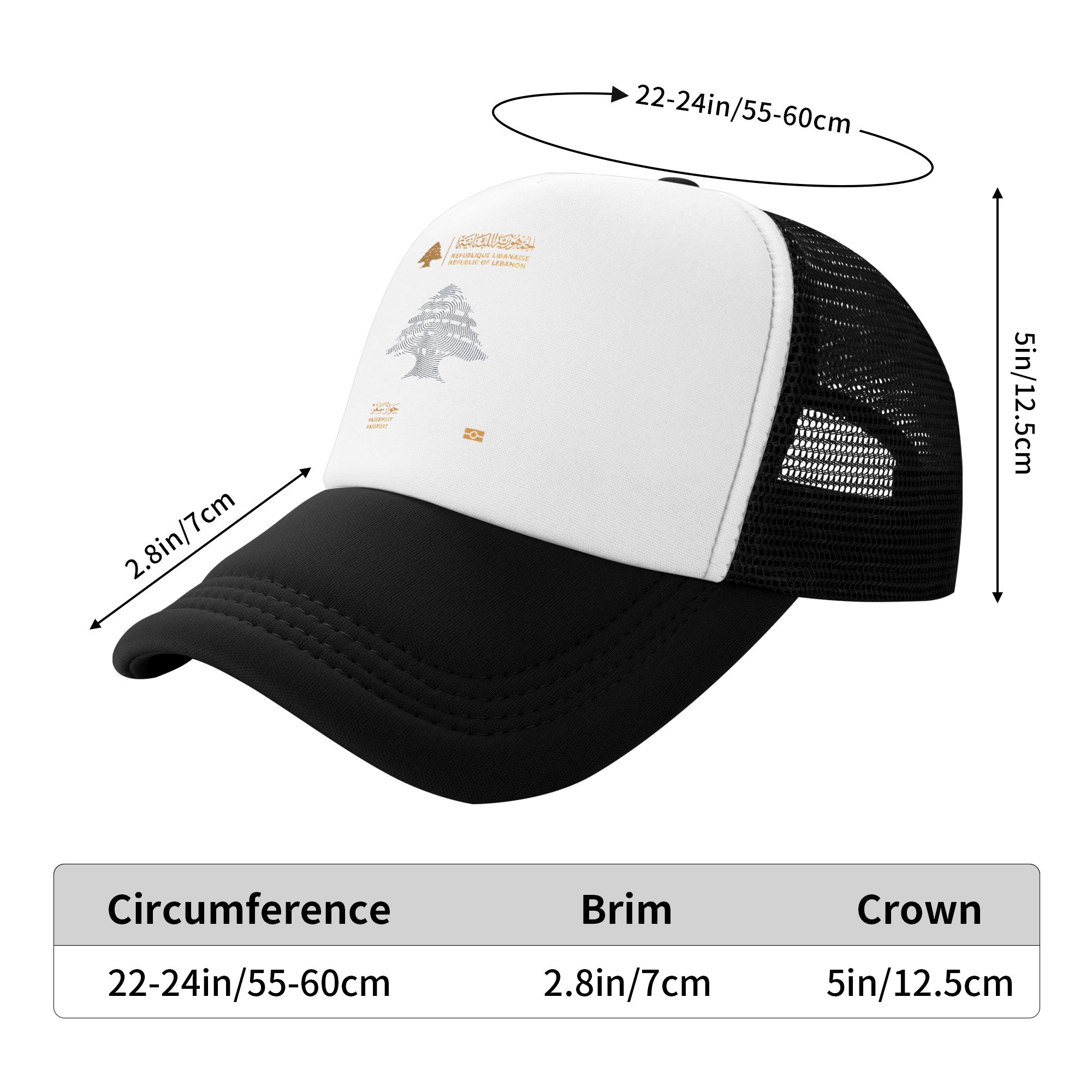 Lebanon Passport Sonnenhüte, t – Trucker Cap Mesh Bewertung und Preis