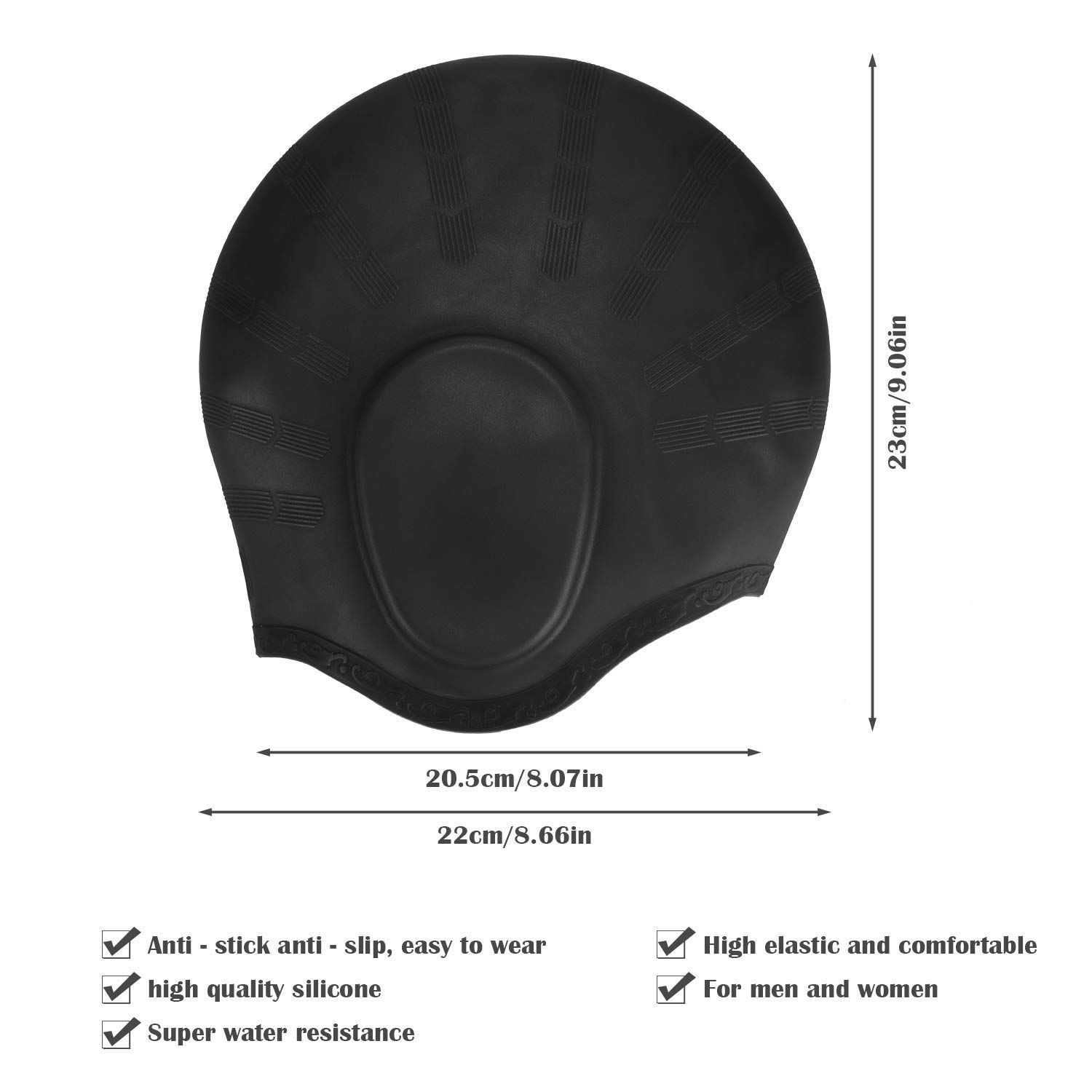 Erwachsene Hohe Elastische Bad – Swim Hat Silicone Bewertung und Preis