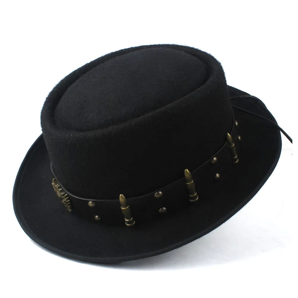 Pork-Pie-Hut für Herren und Da – Fedora Hat Wool Bewertung und Preis