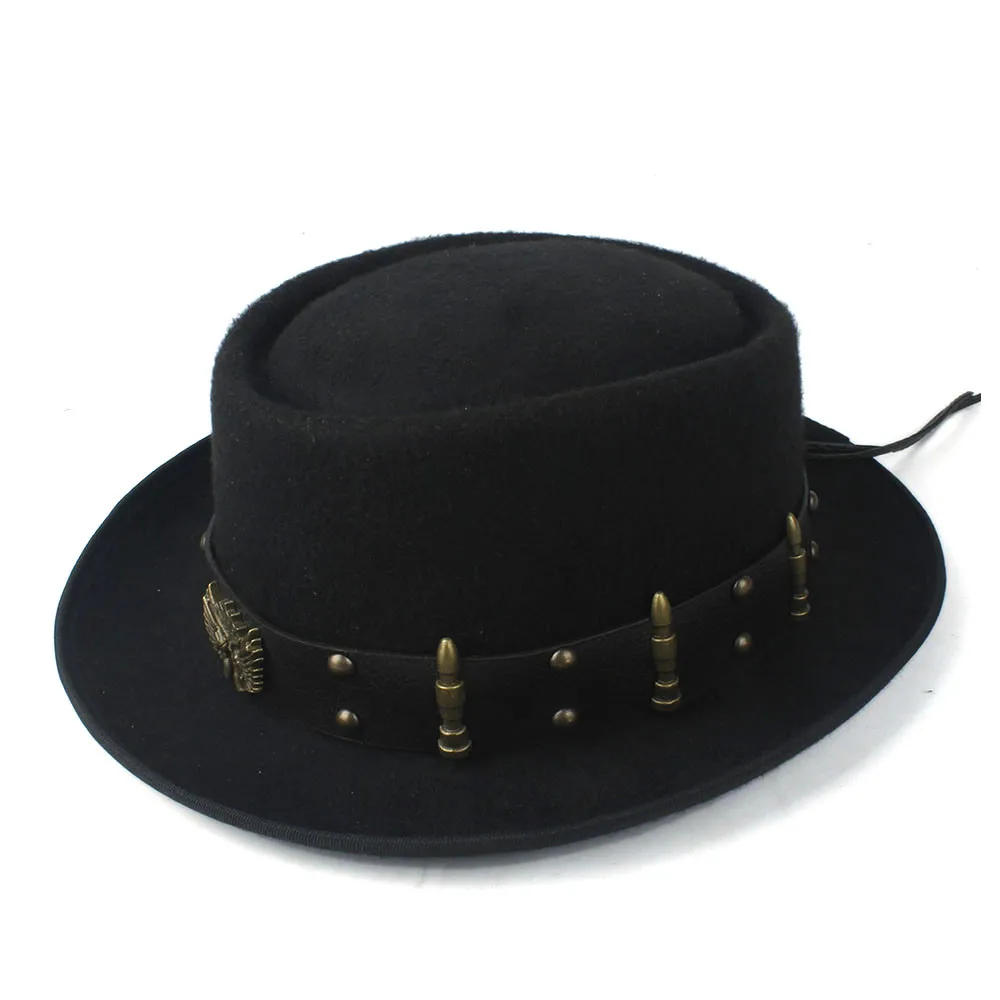 Pork-Pie-Hut für Herren und Da – Fedora Hat Wool Bewertung und Preis